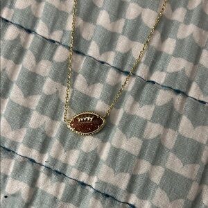 Kendra Scott Football necklace